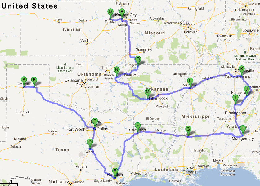 Woah. That suddenly looks like a lot of driving... Woah. That suddenly looks like a lot of driving...